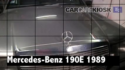 1989 Mercedes-Benz 190E 2.6 2.6L 6 Cyl. Review